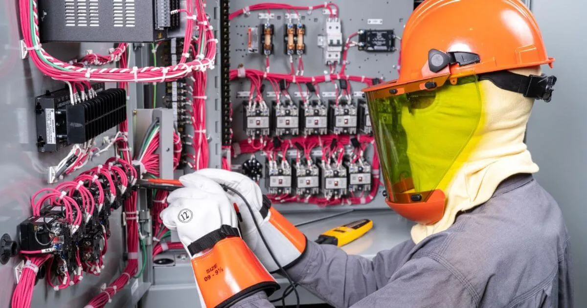 serviço de elétrica industrial