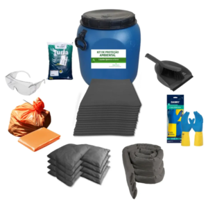 Kit de Mitigação Ambiental para Vazamento de Líquidos – Bombona 50L